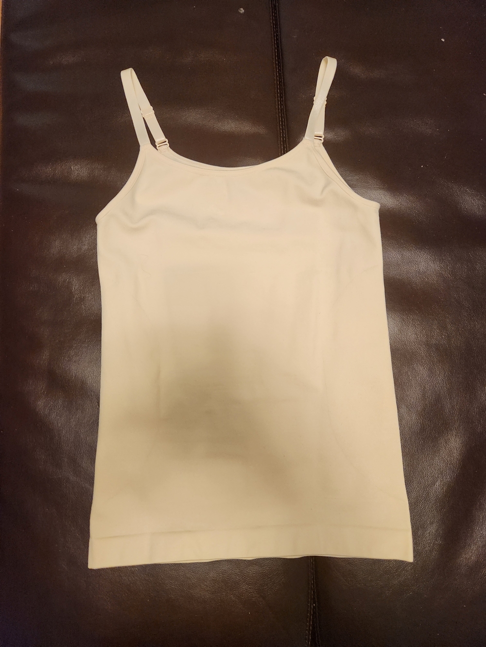 Shapermint Cream Adjustable Strap Camisole